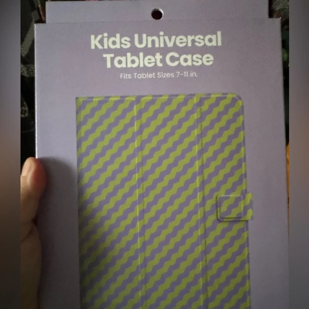 Kids Universal Tablet Case - Purple and Green